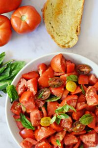 tomato basil salad