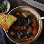 Beef stew with red wine