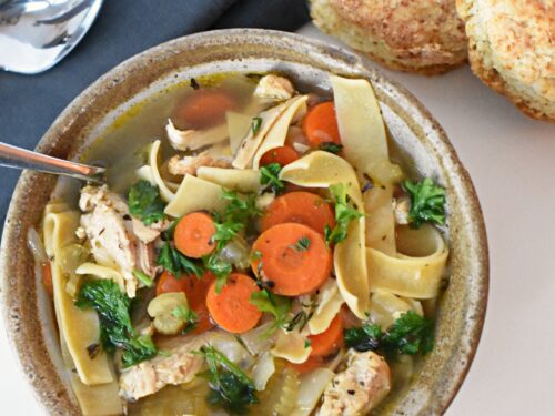 Nourishing Traditional Organic Chicken Soup – Leafie