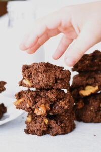 fudge chocolate avocado cookies