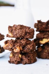 fudge chocolate avocado cookies