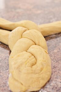 braided easter bread