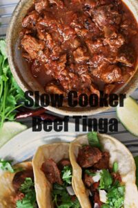 slow cooked beef tinga