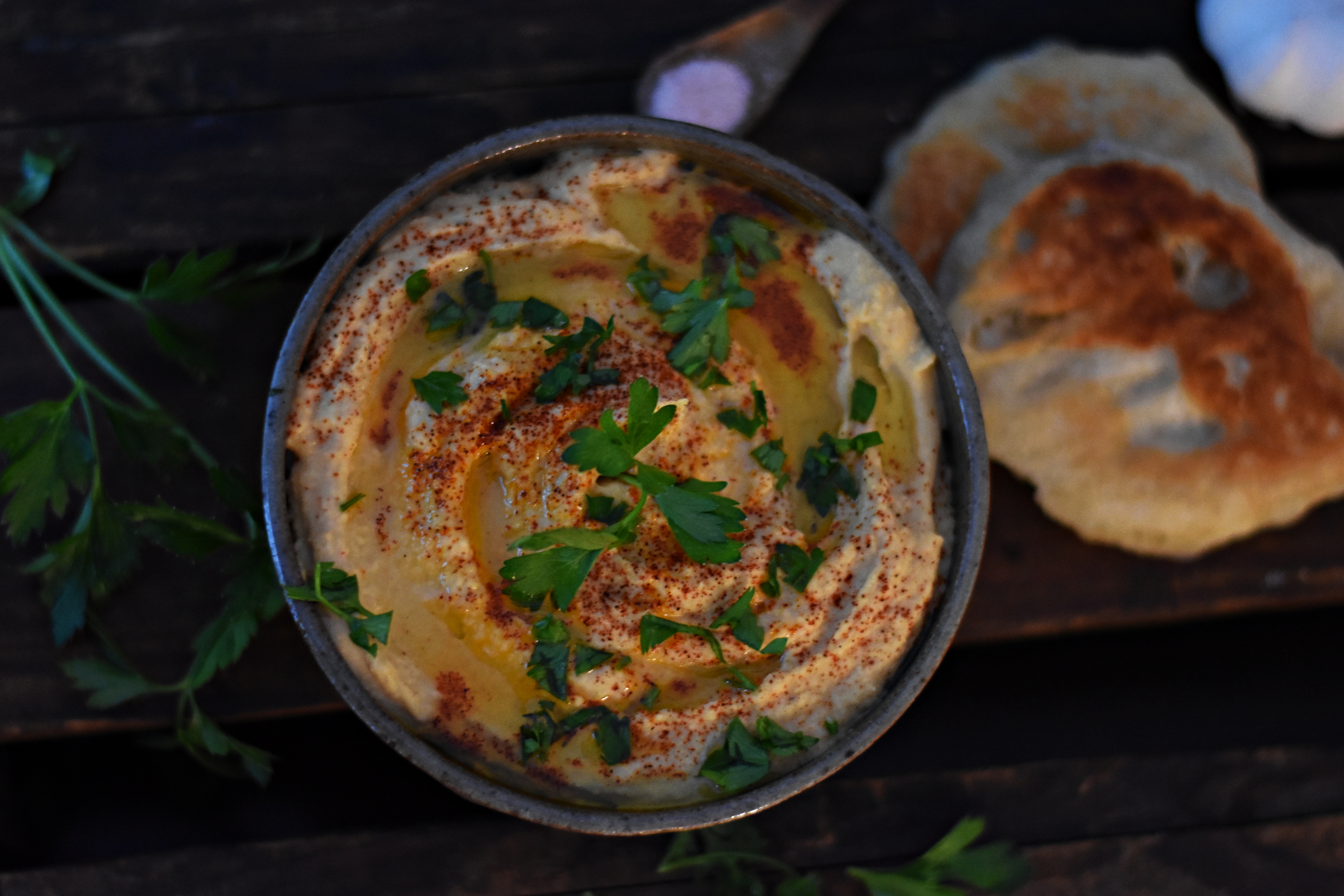 Roasted Garlic Hummus