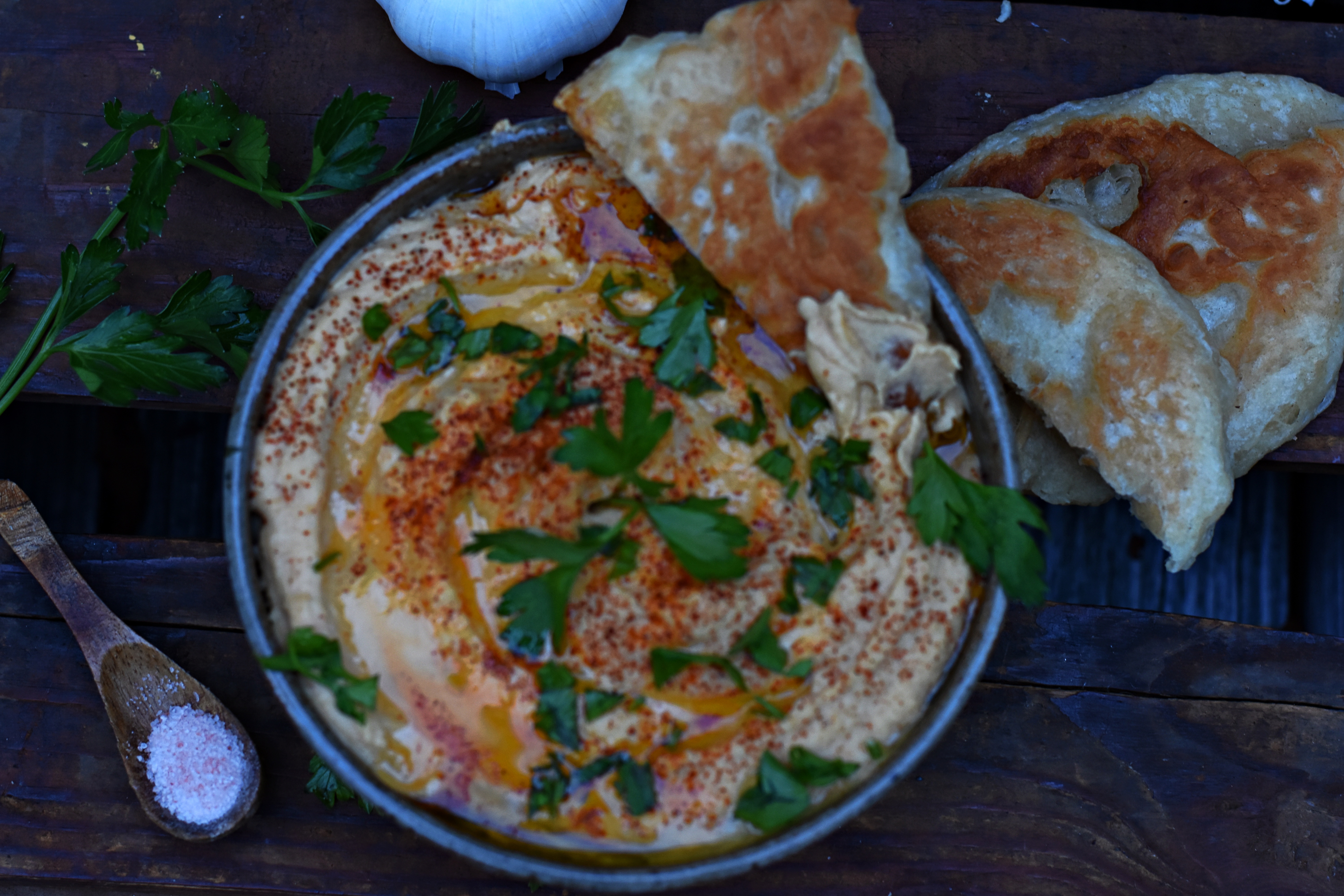 Roasted Garlic Hummus