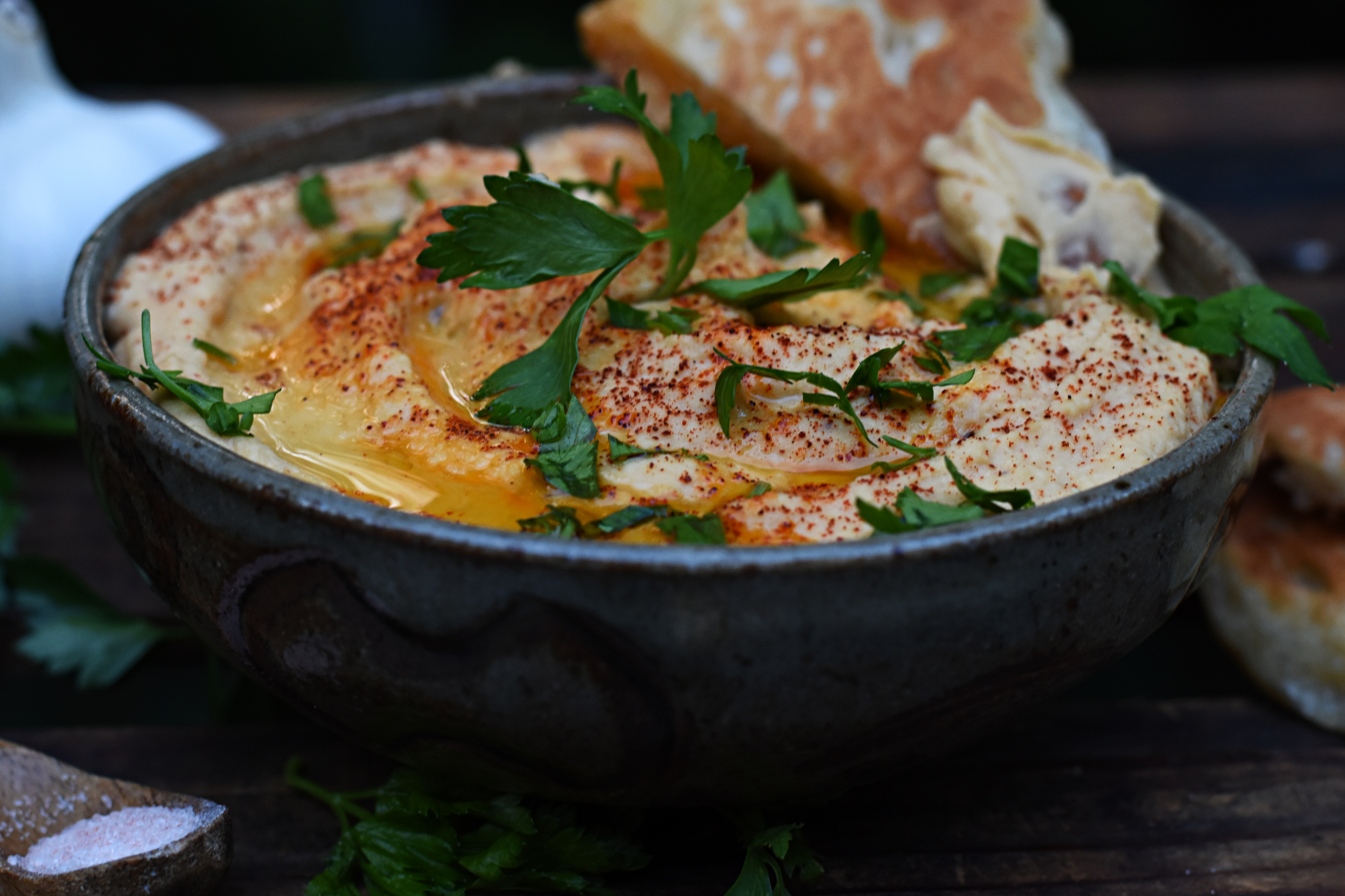 Roasted Garlic Hummus