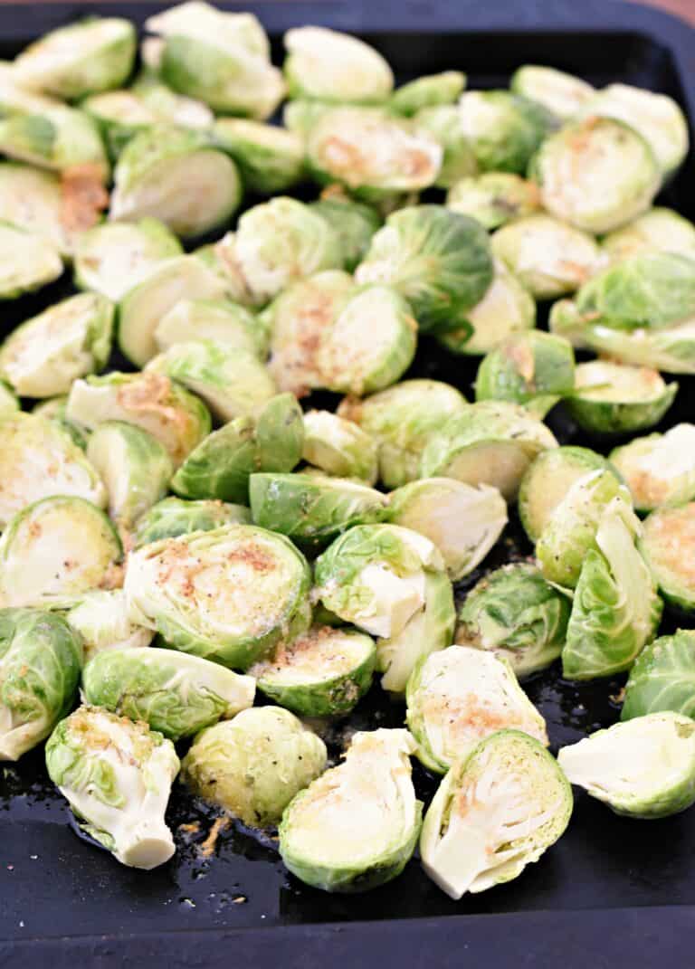 Brussels Sprouts with Garlic Brown Butter