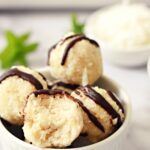 raw coconut macaroons