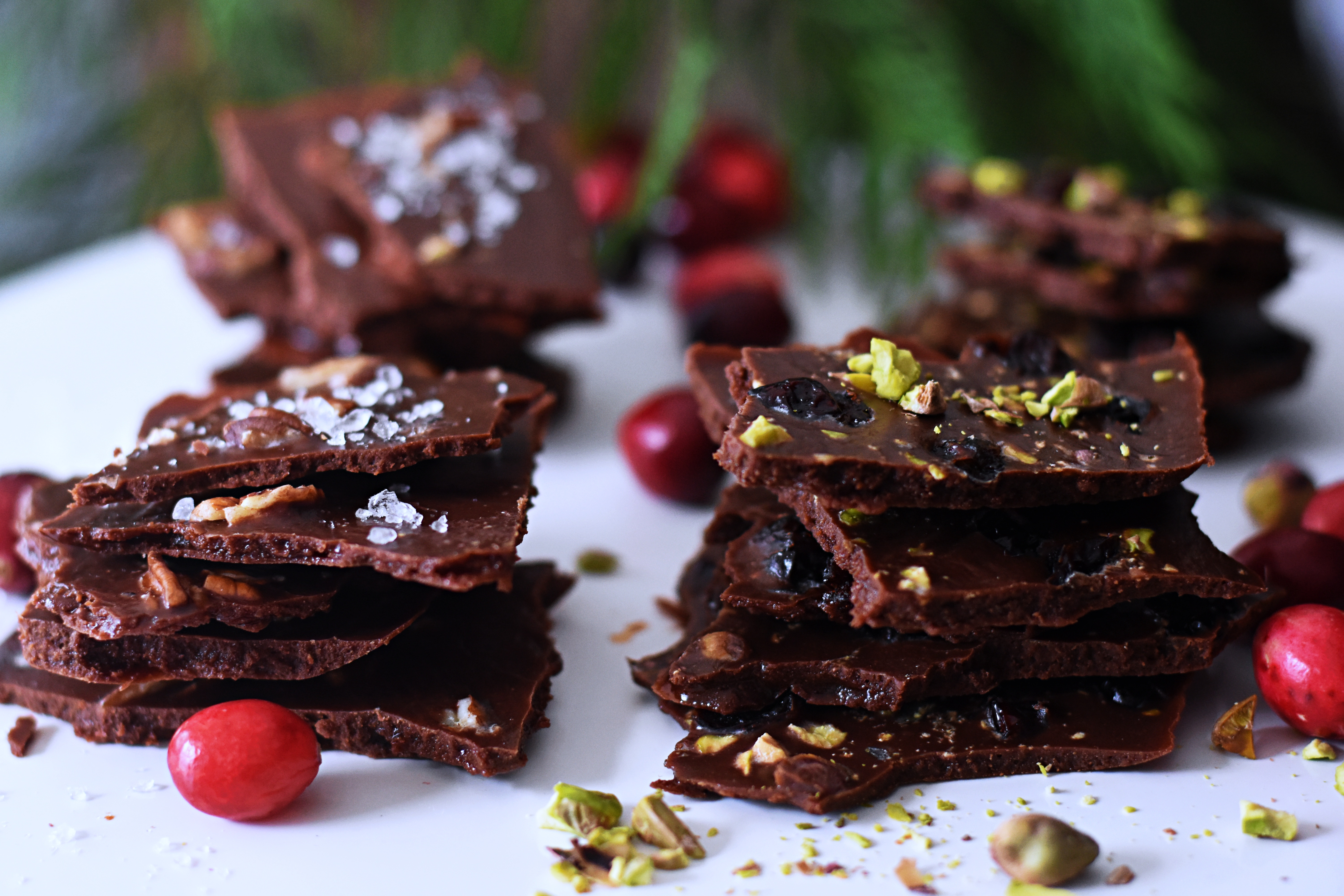 Easy Raw Chocolate Bark