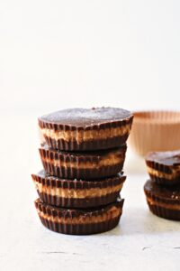 raw healthy peanut butter cups