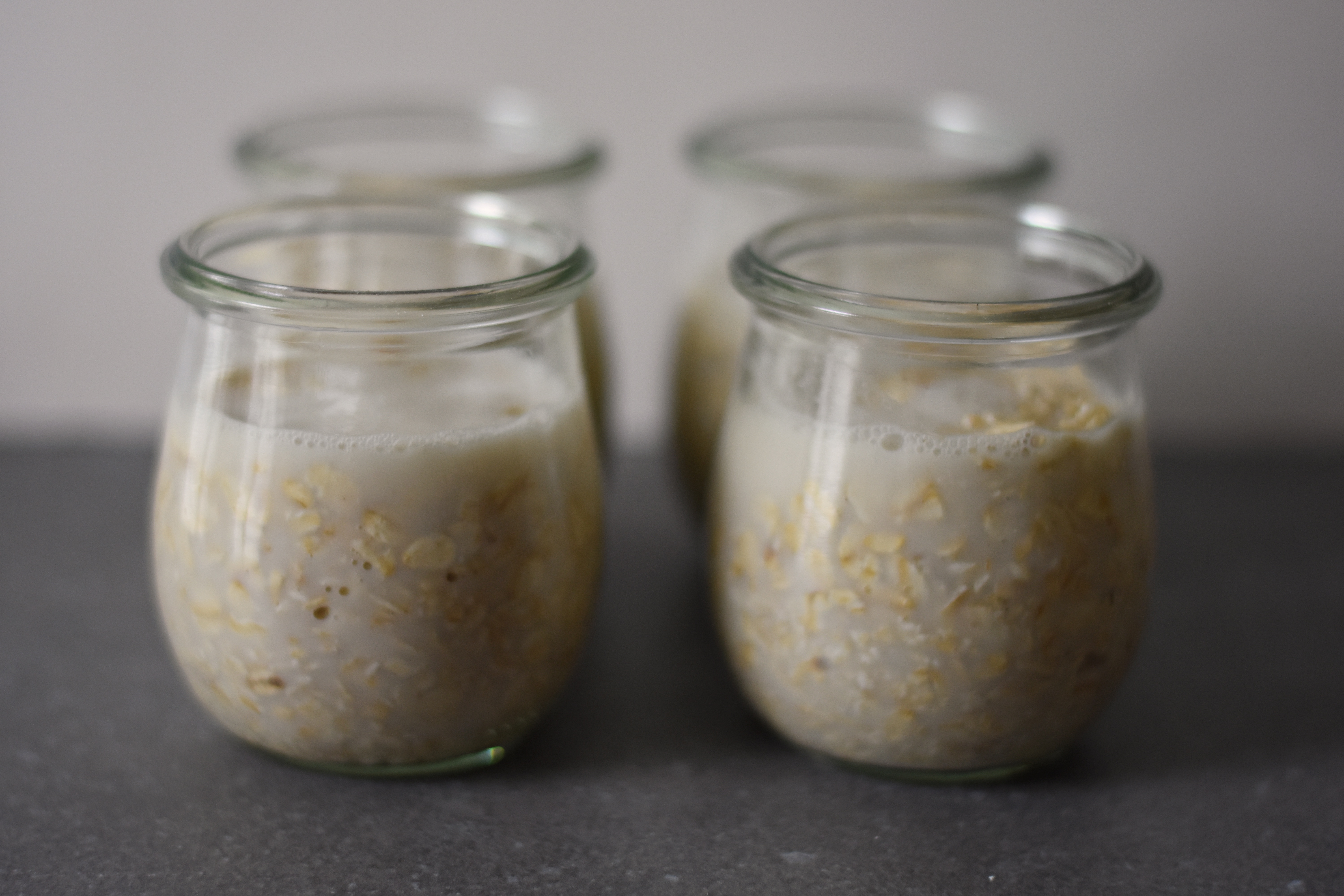 making overnight oats