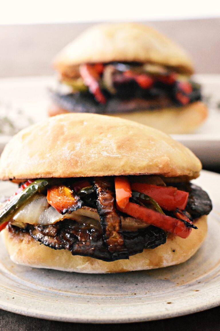 Marinated Portobello Burgers