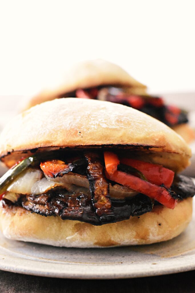 Marinated Portobello Burgers