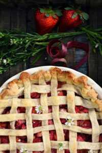 strawberry rhubarb pie