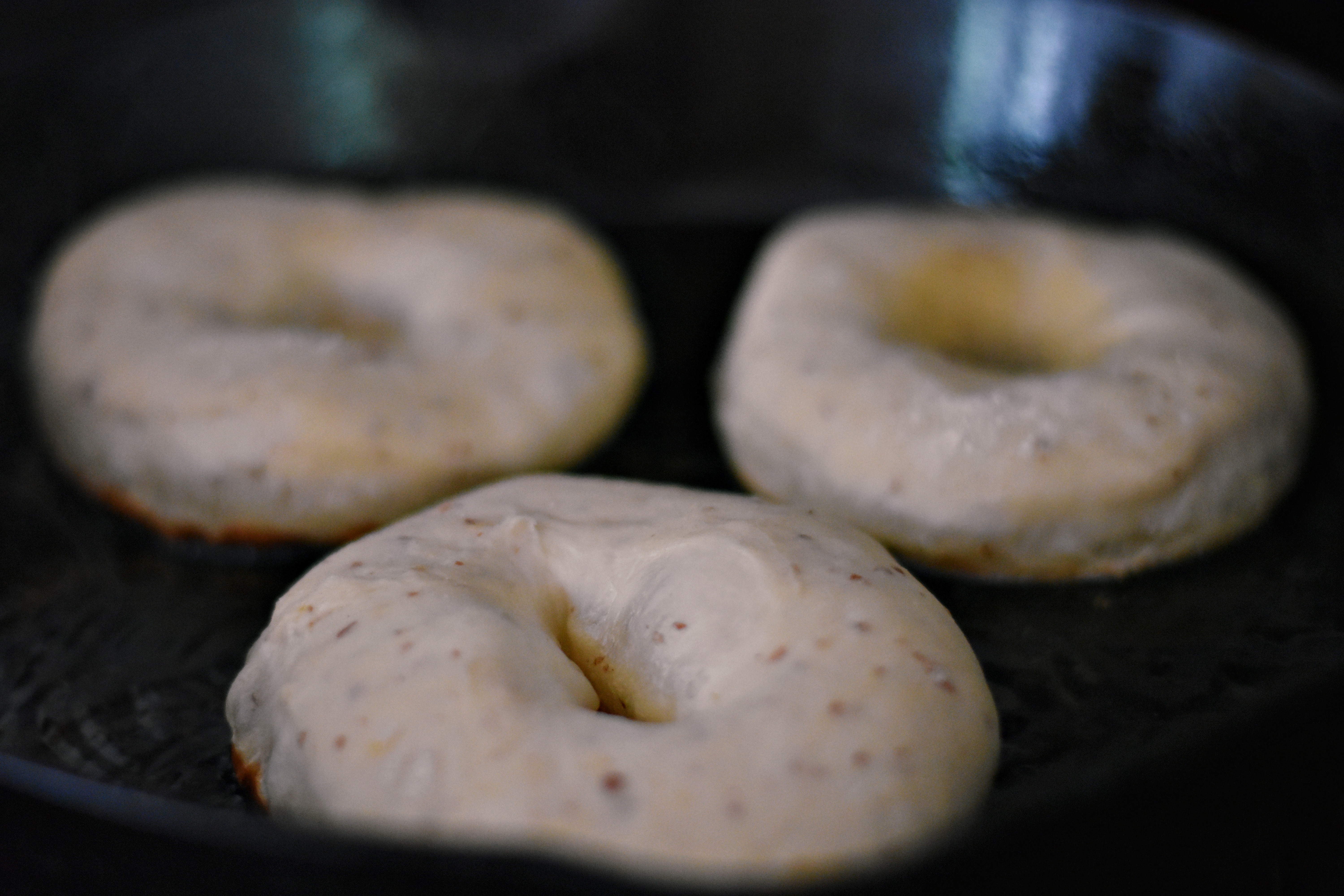 Making Vanilla donuts