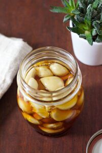 fermented garlic and honey