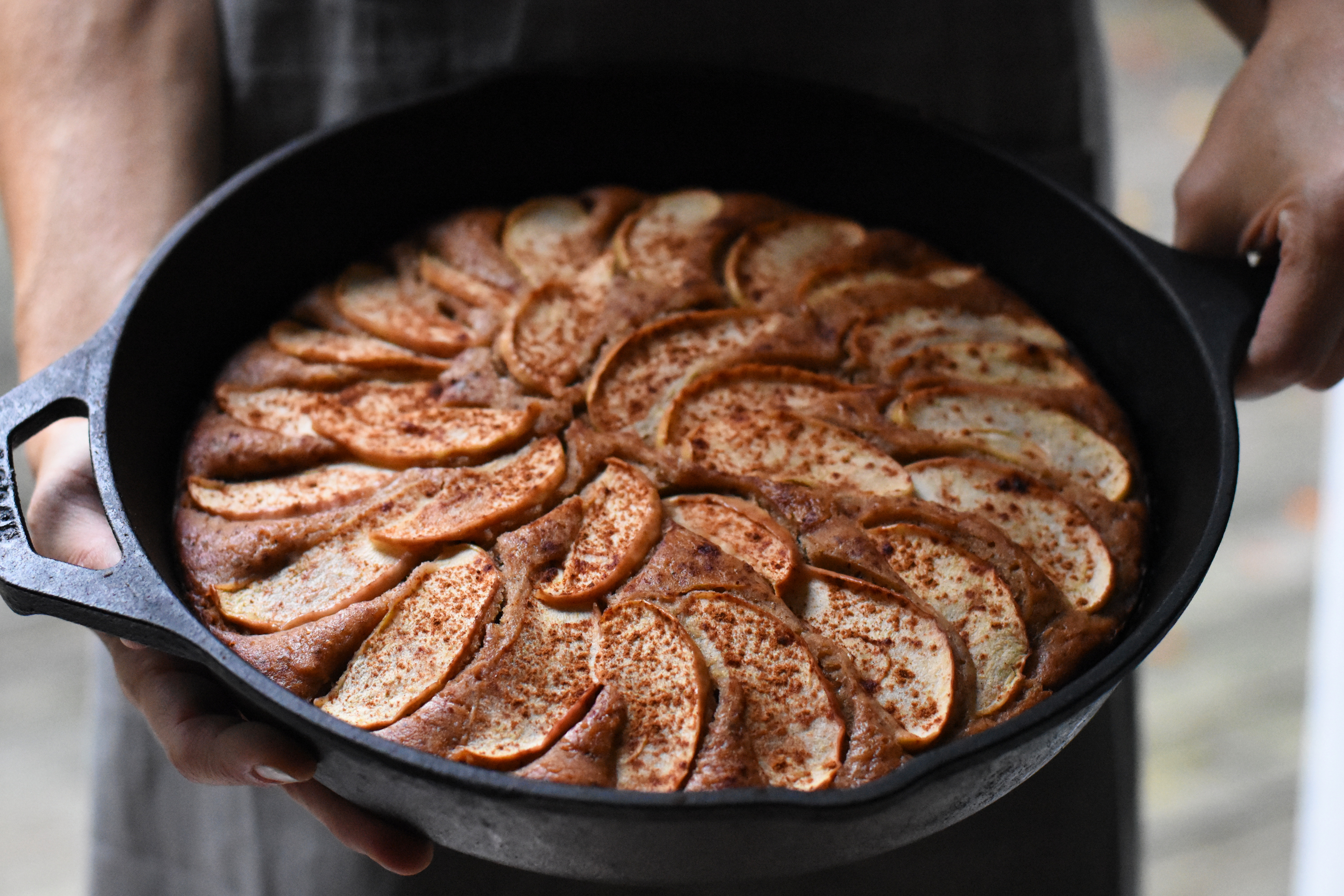 Skillet Apple Cider Cake