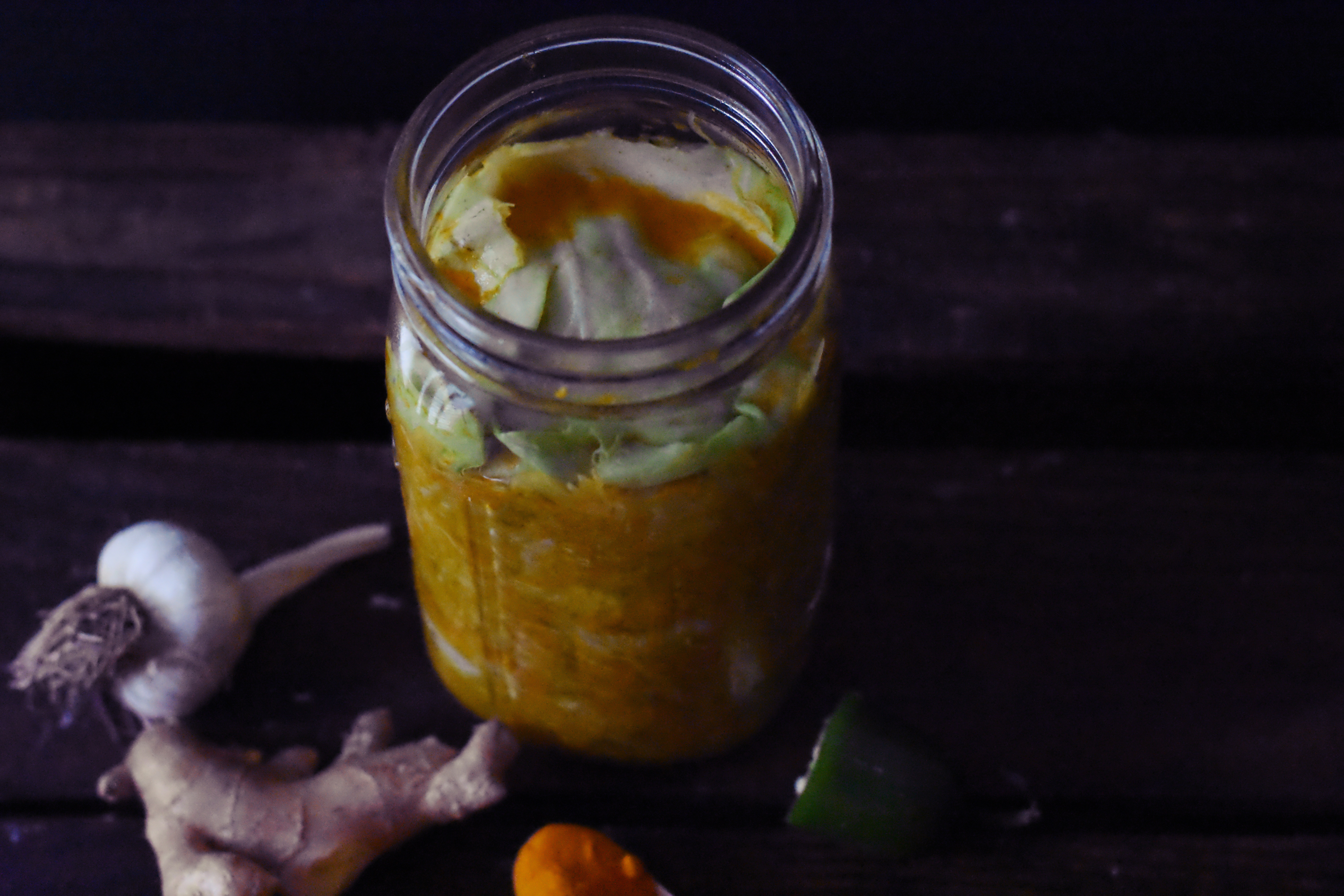 Anti-Inflammatory Turmeric sauerkraut 