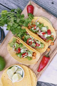 chickpea tacos