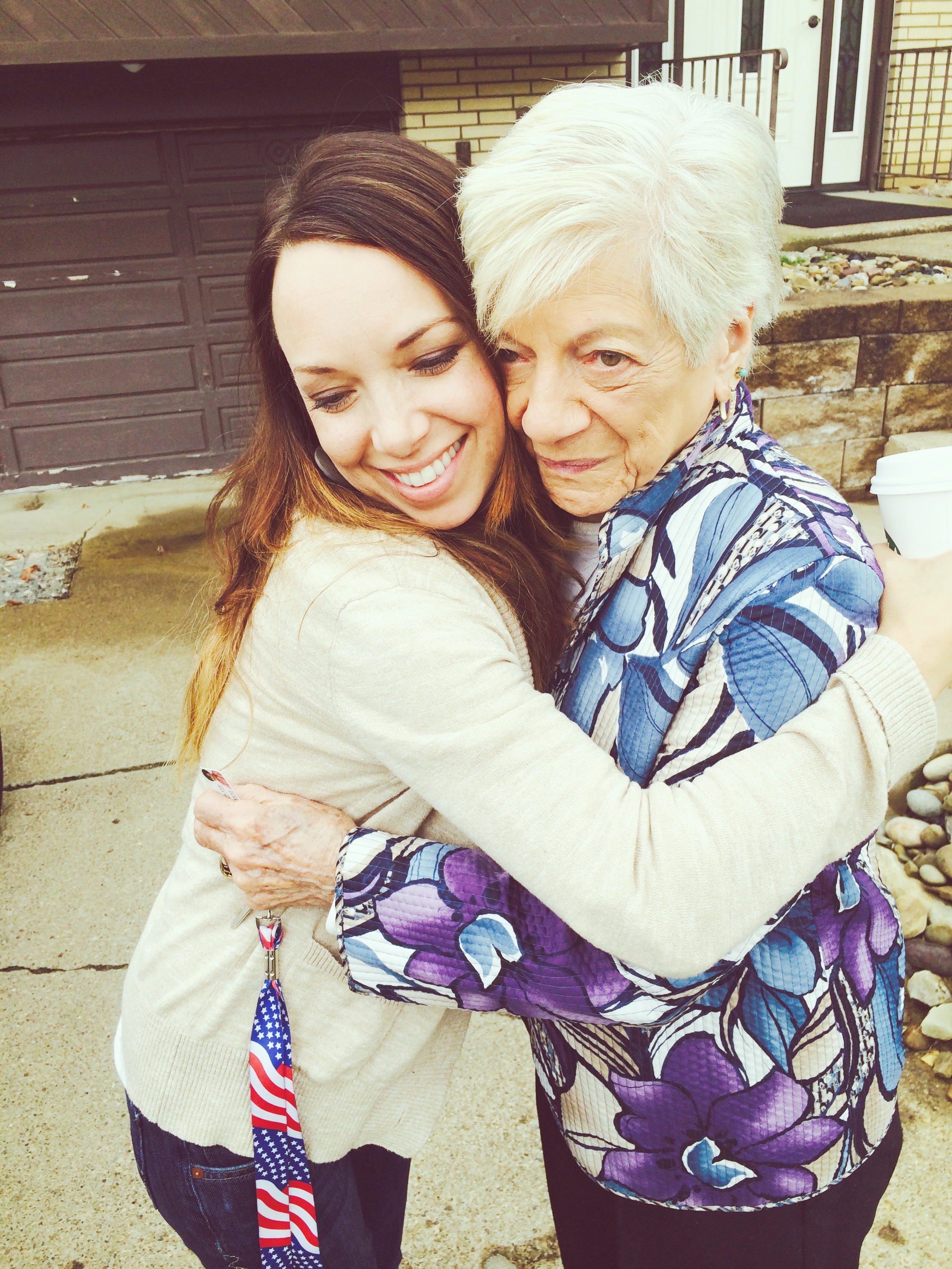 oil pulling-me and grandma