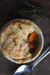 mini chicken pot pies