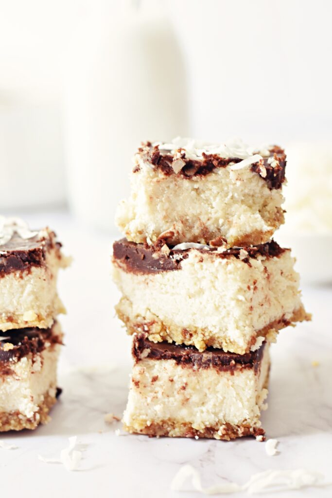 NoBake Creamy Coconut Bars Elke Living