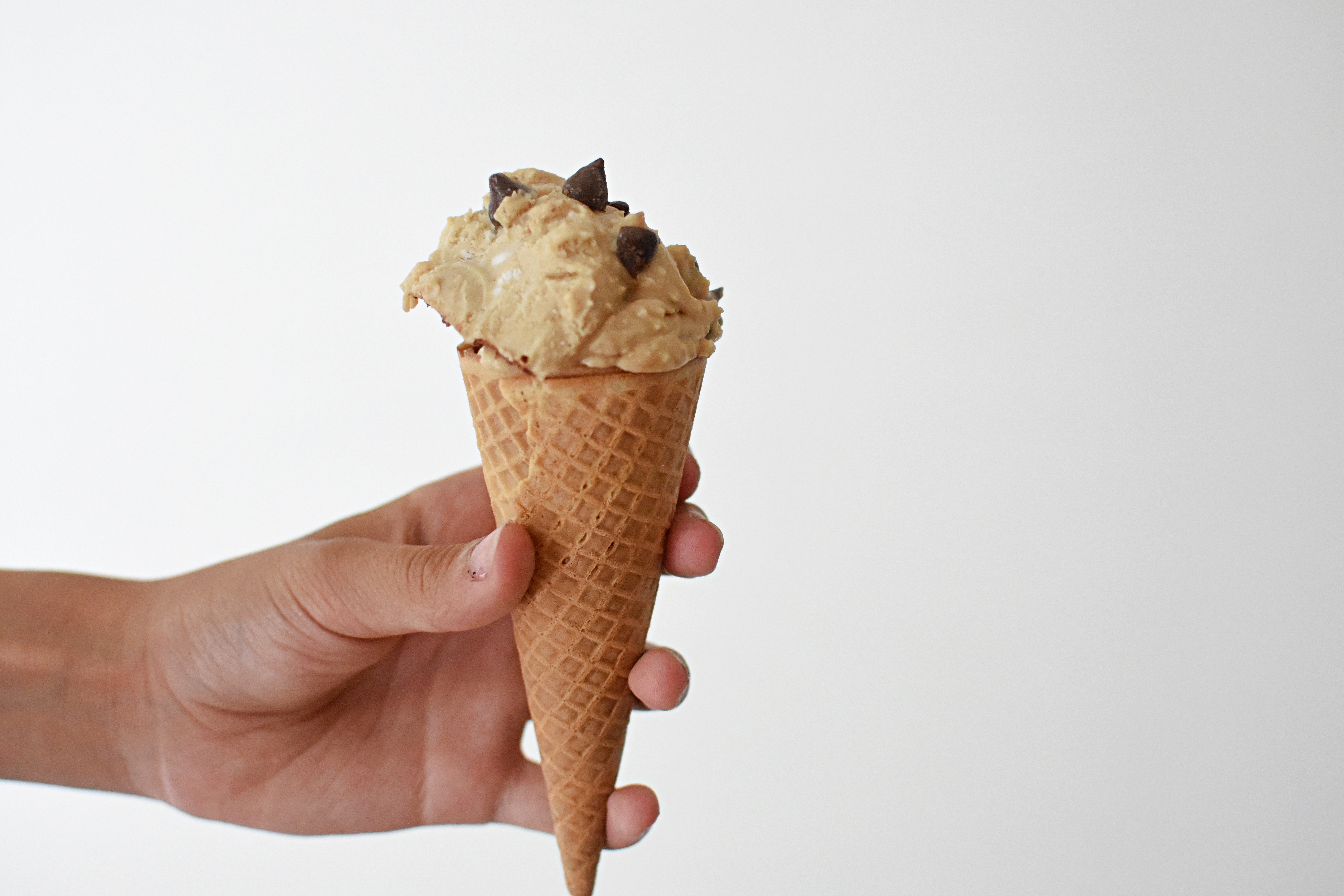 No-Churn Peanut Butter Maca Ice Cream