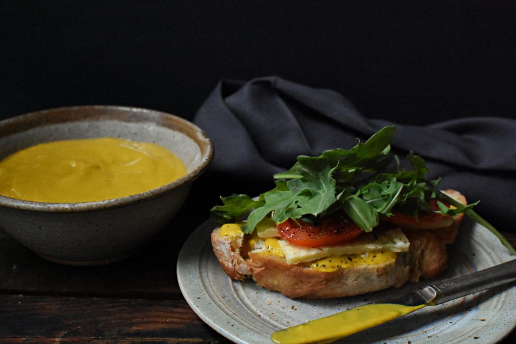 Quick habanero honey mustard sweet and spicy condiment