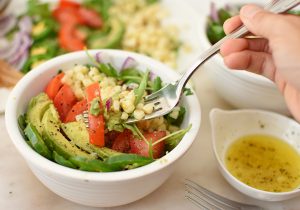 Summer corn salad