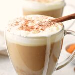 Homemade pumpkin spice latte