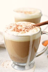 Homemade pumpkin spice latte