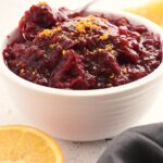 orange cinnamon cranberry sauce