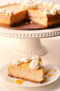 Easy pumpkin cheesecake