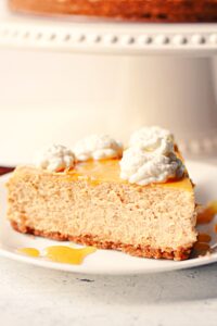 Easy pumpkin cheesecake