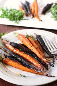 maple roasted carrots