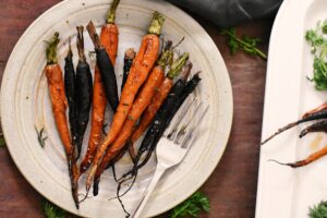 maple roasted carrots