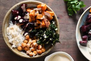 Teriyaki bento bowl  Nourish plant-based living