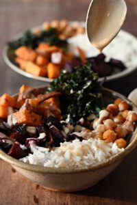 Teriyaki bento bowl  Nourish plant-based living