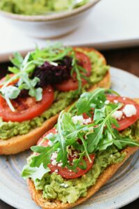 simple avocado toast