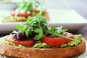 simple avocado toast