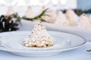 Christmas coconut macaroons