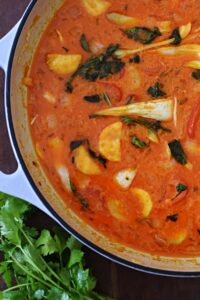 vegetarian Thai red curry