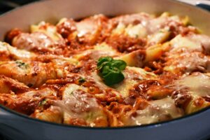 no bake spinach stuffed shells