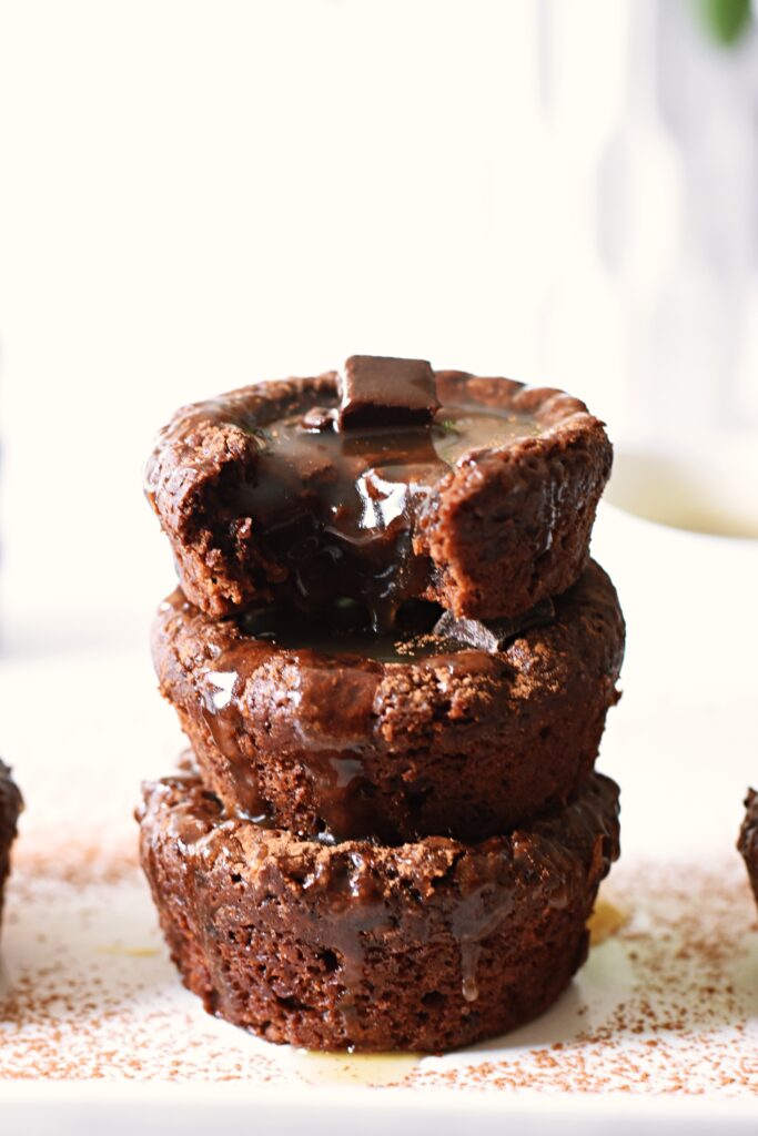 vegan salted caramel brownies