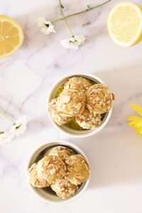 lemon protein balls