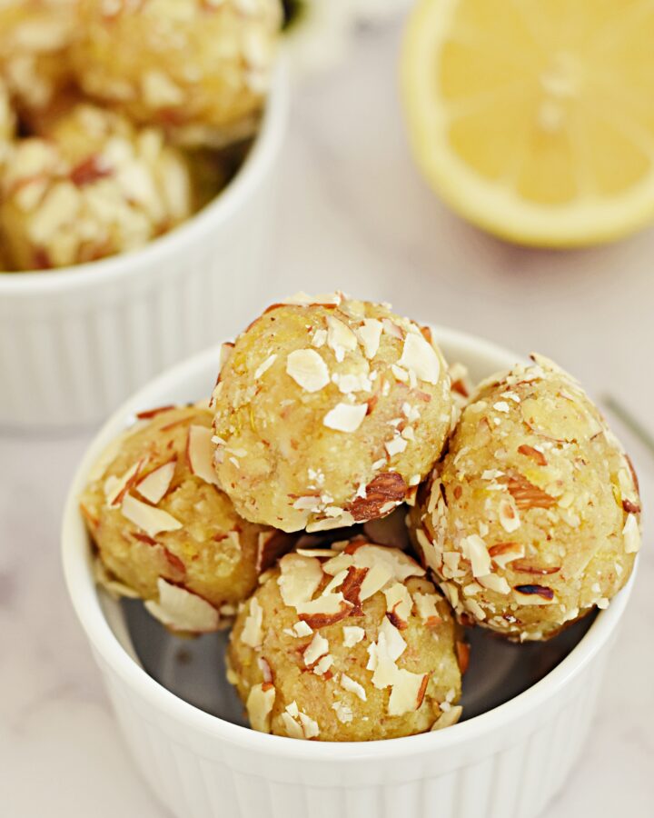 lemon protein balls