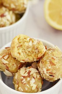 lemon protein balls