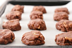 cookies before baking