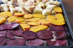 roasting beets