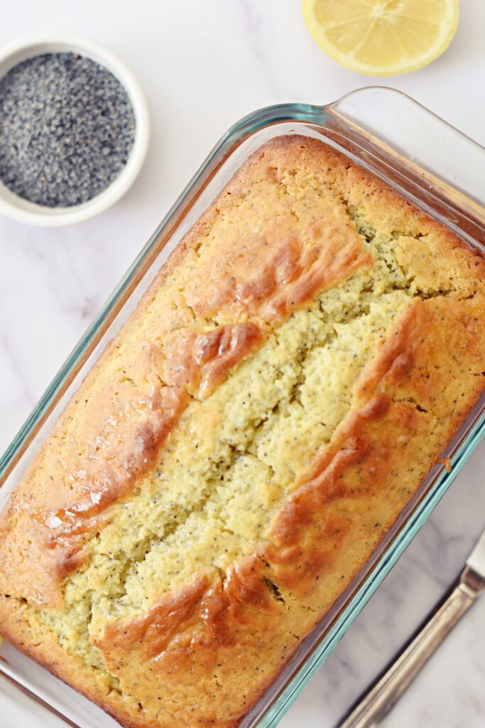 Lemon poppy seed bread